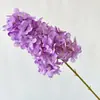 Flor de Hortensia Artificial Tipo Pagoda de Producto Nuevo Transfronterizo Decoración para Bodas y Hogar Accesorios para Arreglos de Flores Artificiales Flores de Atrezzo para Estudio Fotográfico