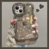 Funda Colorida con Forma de Corazón Adecuada para Apple 17 Pro Max, iPhone 15 Doble Soporte, 16 Transparente Xiaomi 14 Silicona