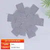Suministro Transfronterizo de Almohadillas Aislantes No Tejidas, Almohadillas para Ollas No Tejidas Grises, Almohadillas Protectoras Antiadherentes para Sartenes, Almohadillas Aislantes Planas para Sartenes