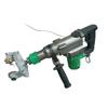 Taladro de mano eléctrico para cabello tipo impacto de tres cabezales máquina extractora de cabello de pared equipo de corte de cabello para piso de concreto