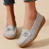 Zapatos Nuevos para Madres de Primavera y Otoño Zapatos de Frijol Mocasines para Mujer Moda Versátil Exclusivo Transfronterizo