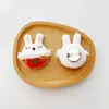 Lindo Broche de Felpa de León Estilo Chino Año del Conejo Decoración para Bolso Festival de Primavera Conejo de Dibujos Animados Pines Festivos Regalo de Año Nuevo