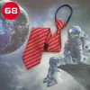 Corbata Formal para Boda, Rojo Vino, Estilo Coreano, Corbata de Cremallera Estrecha de 8 cm para Novio, Corbata Rayada Profesional de Negocios para Hombres y Mujeres