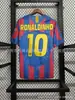 Atacado Brasil Barcelona Lisboa Jersey Retrô AC22 Kaka Real Madrid 7 Ronaldo Manga Curta Esportivo Traje de Futebol