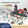 Chaveiro Acrílico Anime Star Mercadoria Frente e Verso Clipe Pp Suporte de Mesa de Escritório Feito Sob Medida a partir de Imagem Fornecida