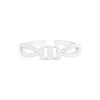1580 Estilo K Nicho Empotrado Diseño de Lujo Accesible Anillo Espiral Anillo de Tres Anillos Plata de Ley S925 Anillo Sencillo para Mujer Anillo de Plata