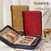 Nueva Bolsa de Almacenamiento de Joyería de Terciopelo de Alta Gama Transfronteriza, Bolsita Portátil de Viaje para Pendientes, Collares y Pulseras