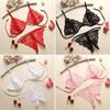 [El segundo conjunto a mitad de precio] lencería sexy para mujer, sexy, transparente, con abertura, tanga libre, tentación extrema, estilo de tres puntos