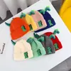 Gorro de Bebé Otoño e Invierno Lindo Súper Lindo Niño Gorro de Lana Invierno Cálido Protección para Orejas Niña Suéter Gorro Tejido para Bebé