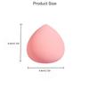Maquillaje de belleza de melocotón, huevos, no comer polvo, planeta caja, esponja de melocotón, borla de maquillaje, remojar en agua, volverse grande, sin látex, venta al por mayor