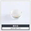 Juego de Vajilla de Hotel, Juego de Cuatro Piezas para Comedor de Restaurante Habitación Privada, Tazones de Porcelana de Hueso, Platos, Cucharas, Cucharas de Sopa