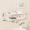 Soporte sin perforación para decodificador de TV, estante de almacenamiento para proyector, estante simple de pared para router