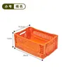 Cesta de almacenamiento plegable para acampar al aire libre, cesta de almacenamiento plegable para coche, caja de almacenamiento con tapa de madera, cesta de almacenamiento de muebles de estilo industrial