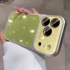 Nuevo Diseño de Ventana Grande Estuche de Verano con Brillo Adecuado para Teléfono Apple 17Promax Funda para iPhone16 Botones de Silicona Anti-Caída