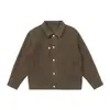 Ropa Vintage Yidao Otoño 2026 Nuevo Retro Japonés Color Sólido Holgado para Viajar Solapa Abrigo de Lana Chaqueta de Trabajo