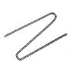 Cor lateral corrente pendurada cor ouro e prata cor de pistola placa de porta outdoor corrente O corrente de botão de ferro fabricantes corrente atacado