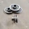 Juego completo de accesorios para máquina de alimentación, que incluye ensamblajes de máquina con trituradora integrada, componentes pequeños de mezcladora y un juego completo de poleas, ejes y cabezales de rodamiento