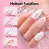 Nuevo Pegamento de Extensión Antiadherente Sólido Salón de Uñas Especial Esmalte de Uñas Pegamento para Uñas de Extensión con Fototerapia Venta al por Mayor Transfronteriza 15m