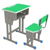 Mesas e Cadeiras de Sala de Aula para Alunos do Ensino Fundamental e Médio, Salas de Aula, Escolas, Assento Individual e Duplo, Treinamento, Reforço Escolar, Cursinhos, Mesas de Estudo Domésticas, Fabricantes