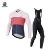 Xintown Roupa Simples de Ciclismo de Outono Nova Roupa de Ciclismo Roupa de Ciclismo Feminina de Outono Conjunto Longo