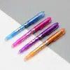 Traje de bolígrafos de gel térmicos borrables creativos 8 colores 12 cajas de PVC inserto de embalaje personalizado color del patrón bolígrafo de gel borrable