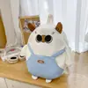 Mochila Linda para Mujer Estilo Nuevo Bolso de Mano con Personaje de Dibujos Animados Mochila Linda de Gran Capacidad Mochila de Gato