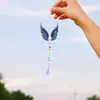 5D1pc Pintura de Piedras Diamante Patrón Alas del Destino para Capturar Manualidades de Carrillones de Viento DIY Pintura Diamante Acrílica de Doble Cara
