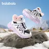 Zapatos Infantiles Balabala Kidsren, Botas Deportivas Infantiles para Niños y Niñas, Caña Baja, Forro de Felpa, Transpirables, Botas de Invierno 2025, Botas de Algodón Antideslizantes
