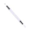 Pluma de silicona para manicura de doble punta, boca oblicua, punta de modelado, calcomanías de diamantes, palito para repujado, pluma para uñas multifuncional, exclusiva transfronteriza