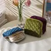 Hermosa Bolsa con Cremallera y Borla Anillo Pulsera Pendientes Collar Caja de Joyería Almacenamiento de Cinco Niveles Bolsa de Almacenamiento para Joyería