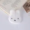 Adesivo de franja de gatinho fofo, patch de cabelo de gato marshmallow para menina, adesivo mágico, acessório de cabelo sem marcas, ferramenta de organização