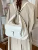 Bolsa de Viaje Transfronteriza de Gran Capacidad para Dumplings para Mujer, Nueva Bolso Cruzado Casual de Nicho Verano 2025, Mochila Multifuncional