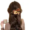 Pinza de Pato Flor Pinza para el Cabello con Lazo para Mujer Parte Posterior de la Cabeza 2026 Nuevo Pinza para el Cabello de Media Recogida Pasador Pasador Adorno para el Cabello