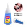 Manicura K-Style 401 Pegamento para Uñas Postizas, Pegamento Especial para Accesorios de Nail Art, Pedrería, Pegamento Fuerte de Larga Duración y Secado Rápido