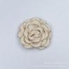 Accesorios de Flores de Tela Estilo Coreano, Flor de Camelia con Bordes Quemados, Accesorios para el Cabello, Broches para Ropa, Pinzas para el Cabello, Accesorios para Ropa, Flores para Zapatos al por Mayor