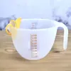 Copo medidor com escala para líquido de ovo, copo plástico para bater ovos, copo de cozimento de ovos com filtro, copo de lavagem de arroz de cozinha, copo medidor