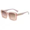 Gafas de Sol Retro de Moda Montura Media Completa para Hombre Gafas de Sol de Gama Alta para Mujer Coreanas Nuevas de Gama Alta Versátiles Protección Solar