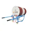 Soporte para bidón de aceite de acero bandeja antiderrame bidón de aceite contenedor de líquido para residuos peligrosos bandeja química antiderrame antiderrame