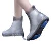 Cubrezapatos de TPE Suelas Antideslizantes Engrosadas Resistentes al Desgaste Cubrezapatos de Lluvia para Día Lluvioso Impermeables para Hombres y Mujeres Cubrezapatos de Lluvia para Adultos TPE Botas de Lluvia para Niños Viaje