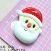 Caja de regalo de muñeco de nieve Zhongka material de decoración pegamento de crema horquilla DIY colgante de refrigerador funda de teléfono móvil accesorios de resina lote