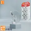 Gancho Único Rongshen para Ropa y Sombreros, Gancho de Almacenamiento Adhesivo Transparente Sin Rastro y Sin Taladro para Cocina, Dormitorio y Baño