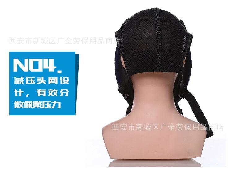 球形双盒防毒面具说明9