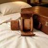 Nueva Caja de Reloj Elegante Caja de Almacenamiento de Relojes a Prueba de Polvo Cuero PU Reloj Famoso Caja de Relojes Multiposición Reloj Mecánico Bolsa para Reloj