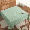 Mantel Cuadrado Impermeable a Prueba de Aceite Lavable Resistente al Calor Estilo Ins Mantel Cuadrado para Mesa de Comedor Mantel Fresco Moderno para Mesa de Café