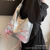 Bolso de Hombro Patchwork de Gran Capacidad a la Moda para Mujer, Nuevo Modelo 2026 Bolso de Hombro, Mochila Trendy de Commuter Ballet