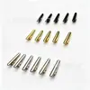 Produção de fábrica 15MM de comprimento 2MM de espessura bico semiaberto capa de cabeça de ferro fivela em forma de I fivela pequena de fio de aço inoxidável