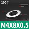 Arandela Acero Inoxidable 304 Arandela Plana Grande Redonda Engrosada Metal Tornillo Mesón M2M3M4M5-M30