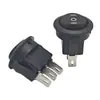 Suministro de Interruptor Redondo de Tres Velocidades con Forma de Barco Transfronterizo para Modificación de Automóviles y Motocicletas de Tres Pines de 20 mm