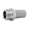 Elemento Filtrante Sinterizado de Polvo de Acero Inoxidable 316L 22*45 Elemento Filtrante de Gas de Polvo Metálico Poroso Tapa Filtrante de Acero Inoxidable