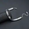 Pulsera de Acero de Titanio con Flecha Pequeña Transfronteriza para Hombres, Moderna y a la Moda, Estilo Minimalista de Alta Gama, Joyería de Diseño Sencillo de Nicho para Mujeres